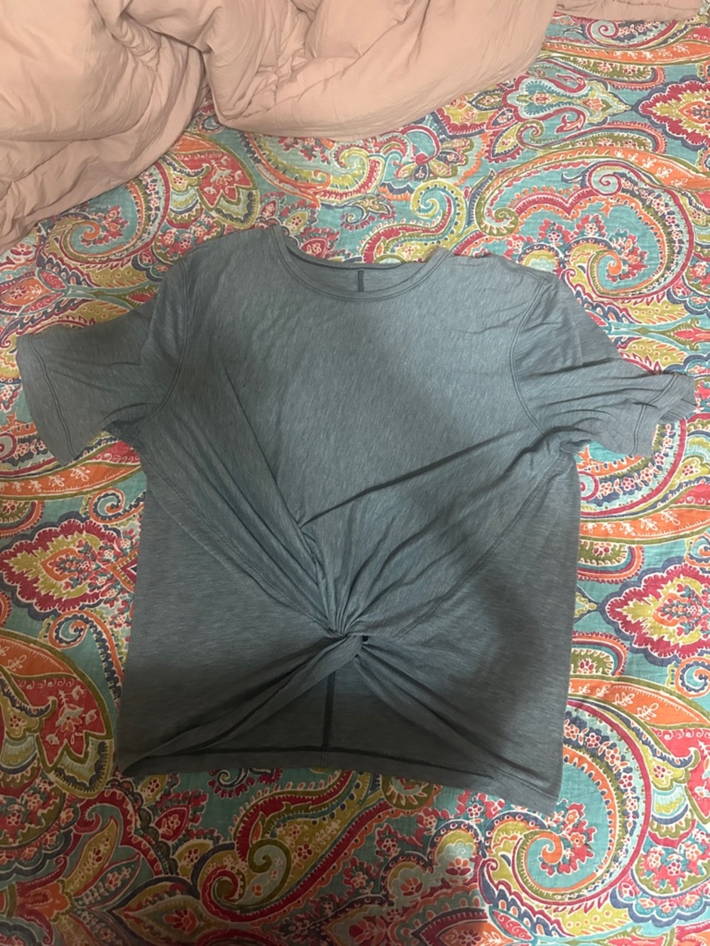 Lululemon Twist Front Tee SZ Small (4-6)